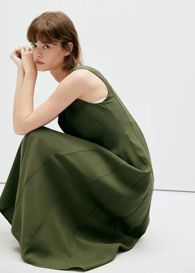 Fustan midi, Mango