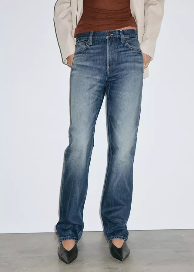 Xhinse të gjata, Mango - 36, Blu