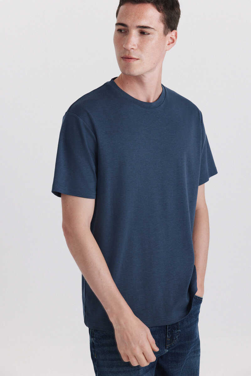 T-shirt bazik, Springfield - M