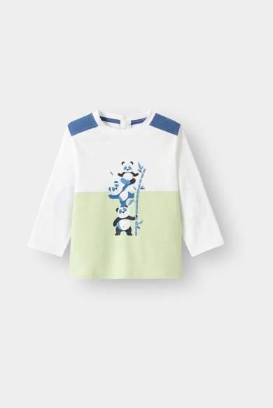 T-shirt me mëngë të gjata,Obaibi - 9 Muaj