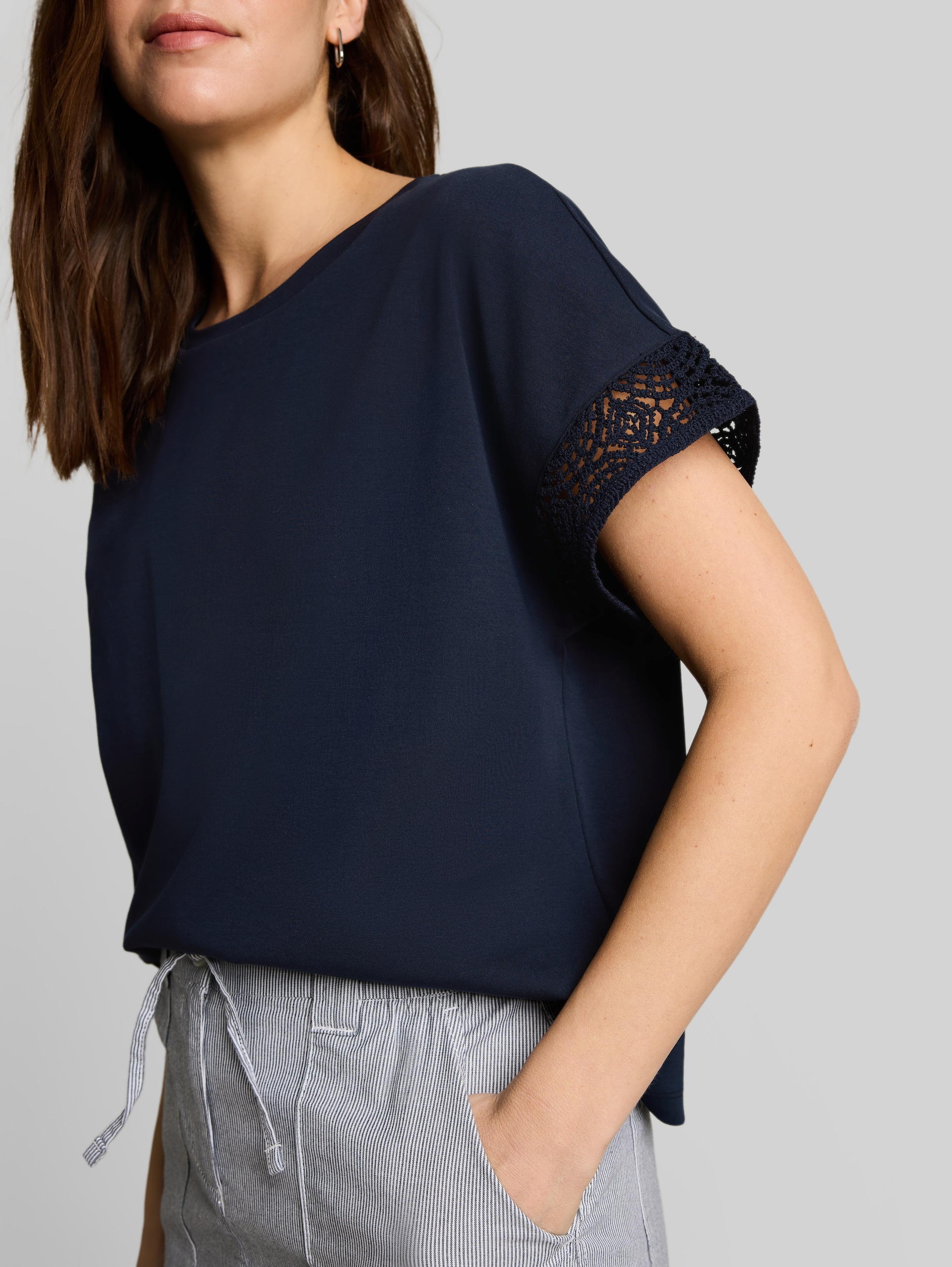 T-shirt pambuku, Tom Tailor - L, Blu