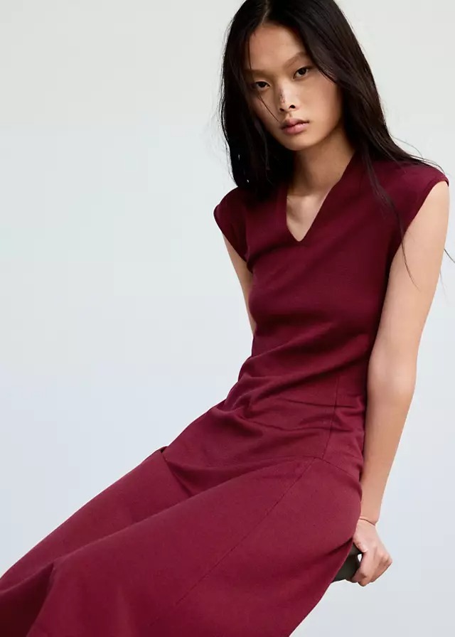Fustan midi, Mango