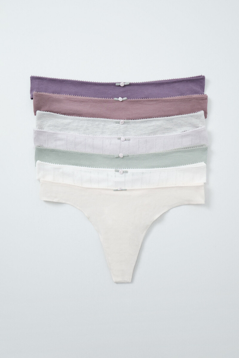 Mbathje tangë Set, Women Secret - L