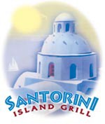 Santorini Island Grill logo