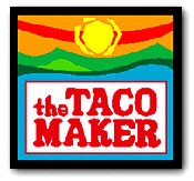 The Taco Maker / Jake's Over The Top logo