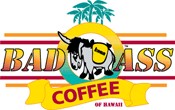 Bad Ass Coffee of Hawaii logo