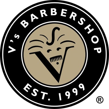 V's Barbershop logo