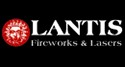 Lantis Fireworks and Lasers logo