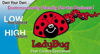 Lady Bug Eco-Friendly Pest Control Franchise