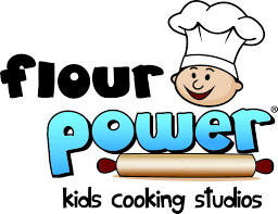 Flour Power Kids Cooking Studios logo