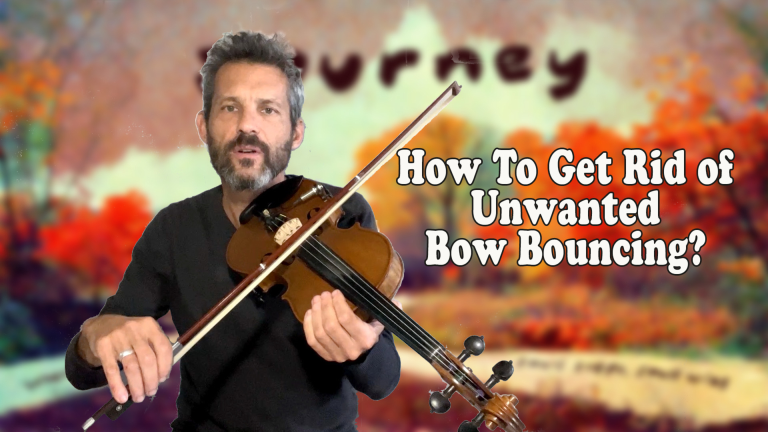 How to get rid of unwanted bow bouncing? FiddleHed