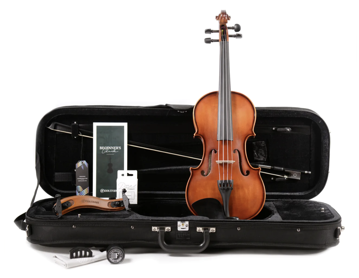 The OB-1 made by FiddlerShop is a good entry level fiddle.