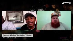 Listen to the Knuckle Up Talkin' Fight Podcast with Norman and Jalen Sky Walker to hear inspiring stories of boxers and their journeys.