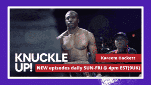 Kareem Hackett on Knuckle Up with Mike and Cedric - Live Interview on Talkin' Fight