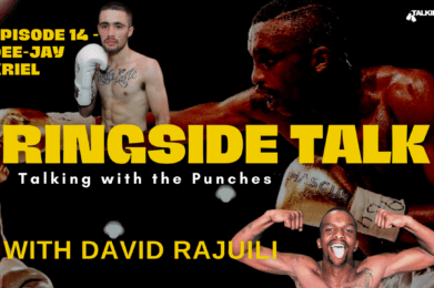 David Rajuili and South African boxer Dee-Jay Kriel on Talkin' Fight boxing podcast