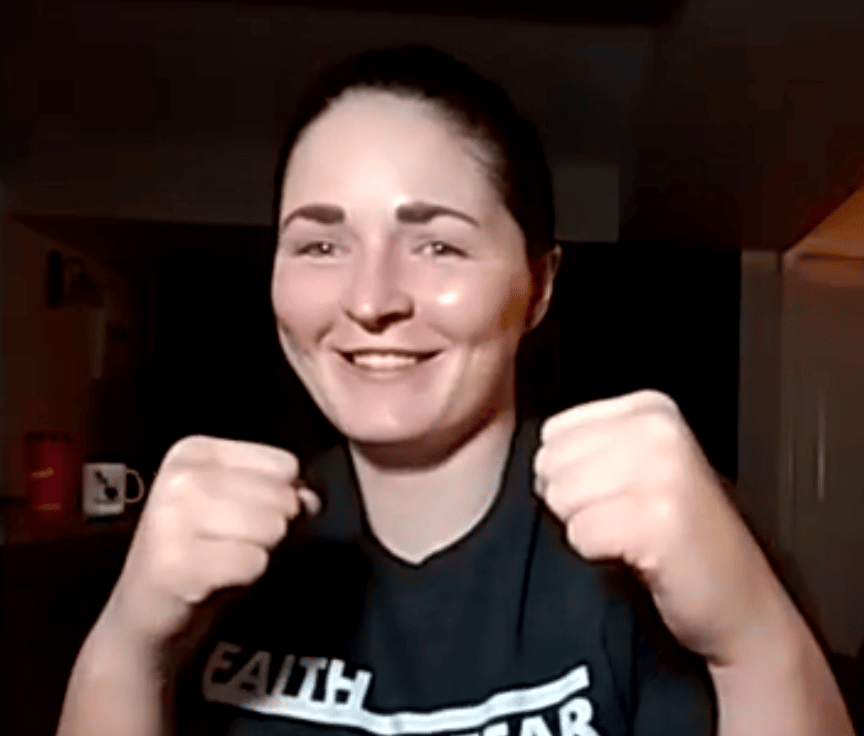 Kaitlyn Clark Champion Boxer