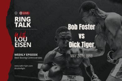 Dick Tiger and Bob Foster Ring Talk with Lou Eisen. Boxing History.