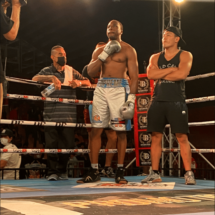 Kareem Hackett 9-0 (5KO's) Light Heavyweight