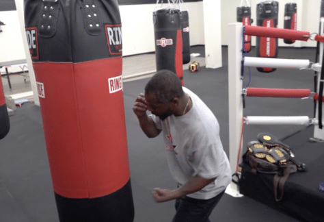 Cedric Benn Demonstrates Various Boxing Training Techniques