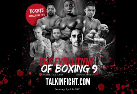 The Evolution of Boxing 9 - Exciting Live-Streamed Boxing Event in The Netherlands by Gym Suppan