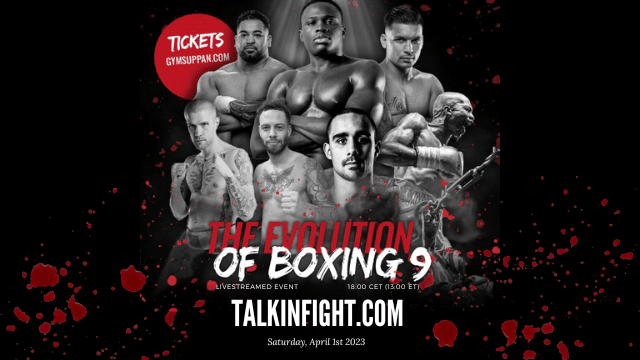 The Evolution of Boxing 9 - Exciting Live-Streamed Boxing Event in The Netherlands by Gym Suppan