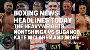 The Heavyweights, Nontshinga vs Suganob, Kate McLaren and more