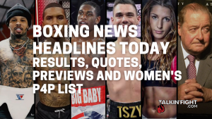 Results, Quotes, Previews and Women's P4P list