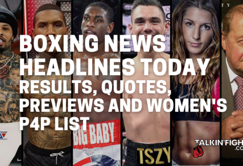 Results, Quotes, Previews and Women's P4P list