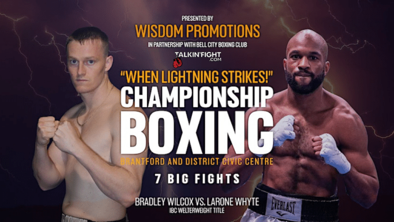 May 6 Live – Main Event!  Championship Boxing Brantford