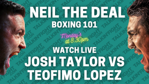 Josh Taylor vs Teofimo Lopez Showdown