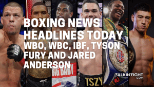WBO, WBC, IBF, Tyson Fury and Jared Anderson