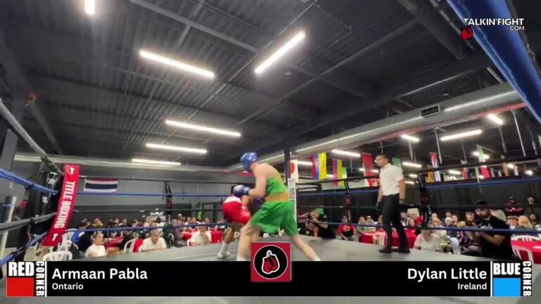 Canada v Ireland: Armaan Pabla v. Dylan Little