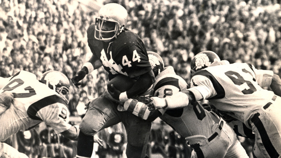 Eric Penick vs. USC in 1973