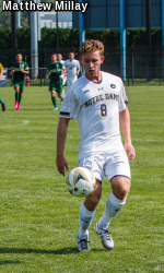 Jon Gallagher led all players with three goals during the Mike Berticelli Memorial Tournament, scoring twice on Sunday against UAB