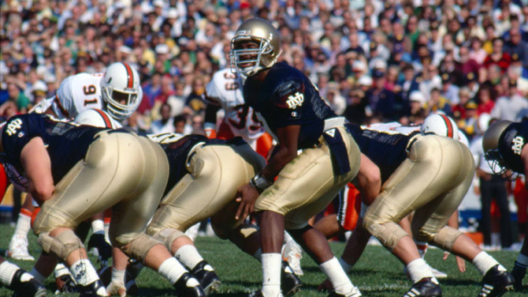 Tony Rice vs. Miami in 1988