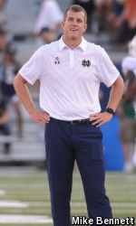 Coordinator of football operations Jason Michelson had a very busy week behind the scenes adjusting the team's schedule.