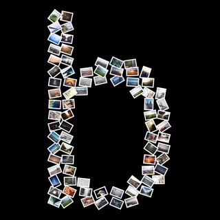 Alphabet b picture collage