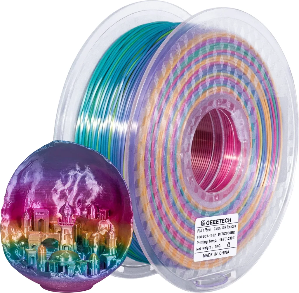 Geeetech PLA Silk Rainbow