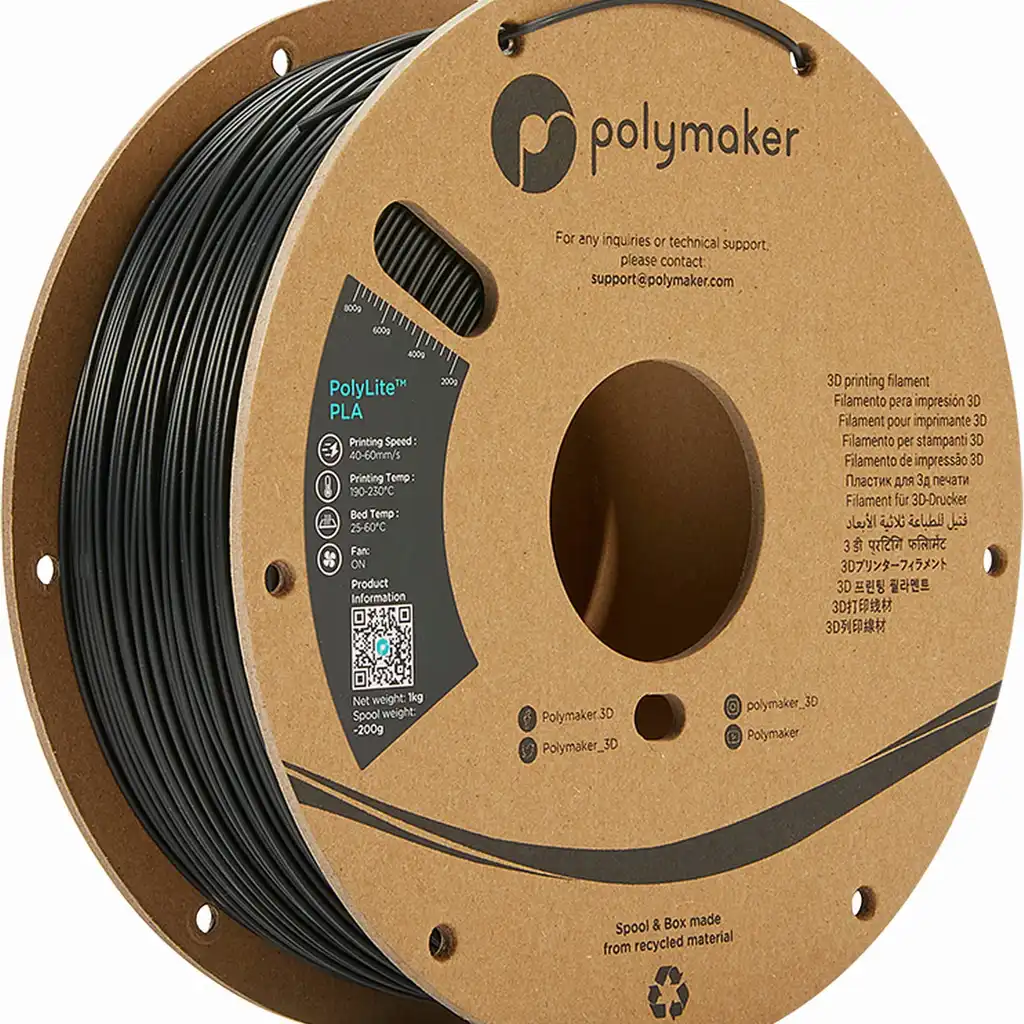 Polymaker PolyLite PLA Noir