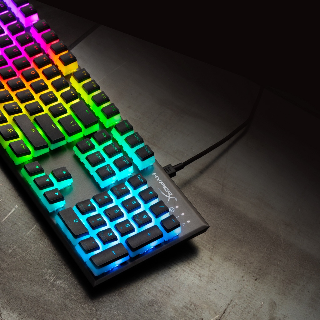 Как сделать клавиатуру светящейся. HYPERX Alloy RGB. Игровая клавиатура HYPERX белая. Кейкапы HYPERX Alloy Core RGB. Keycaps RGB.