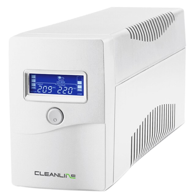CLEANLINE D-1000I 1000VA | 550W (LED) *เครื่องสำรองไฟ (UPS) Cleanline D-1000I 1000Va | 550W (Led) *เครื่องสำรองไฟ (Ups)