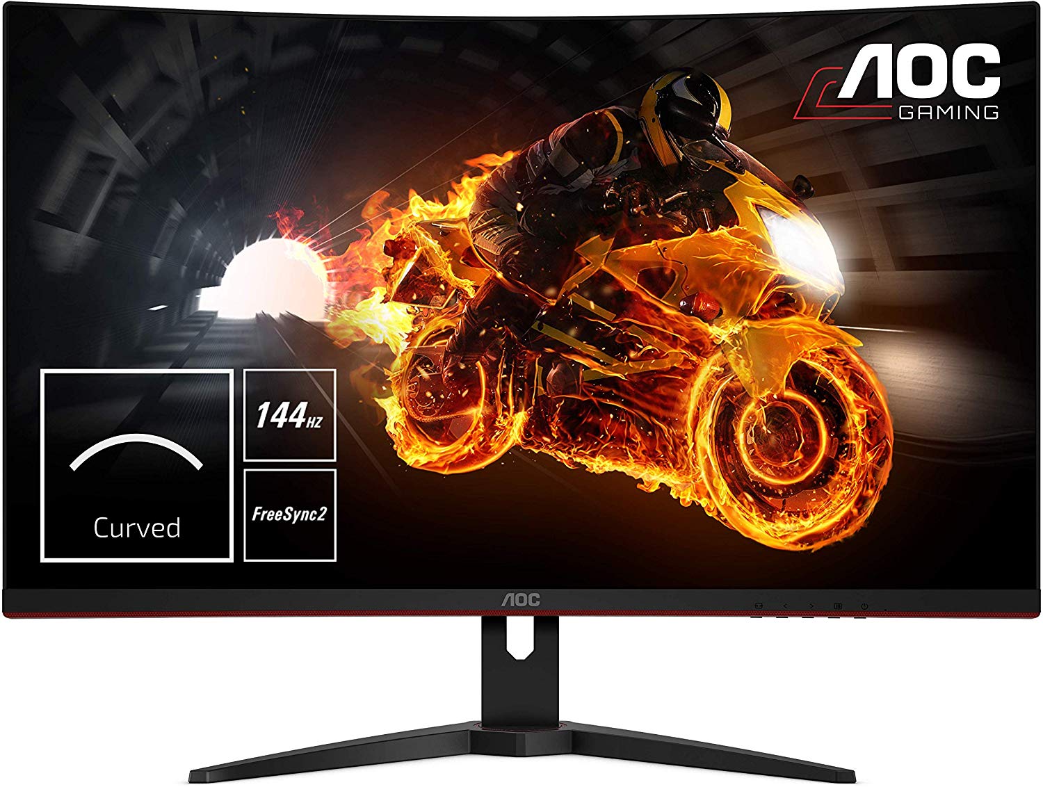 Ecran AOC 31.5” FHD 165Hz CURVED (C32G2E) - Tunewtec Tunisie