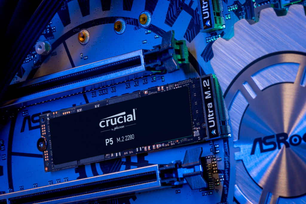 crucial p5 m.2 1tb *