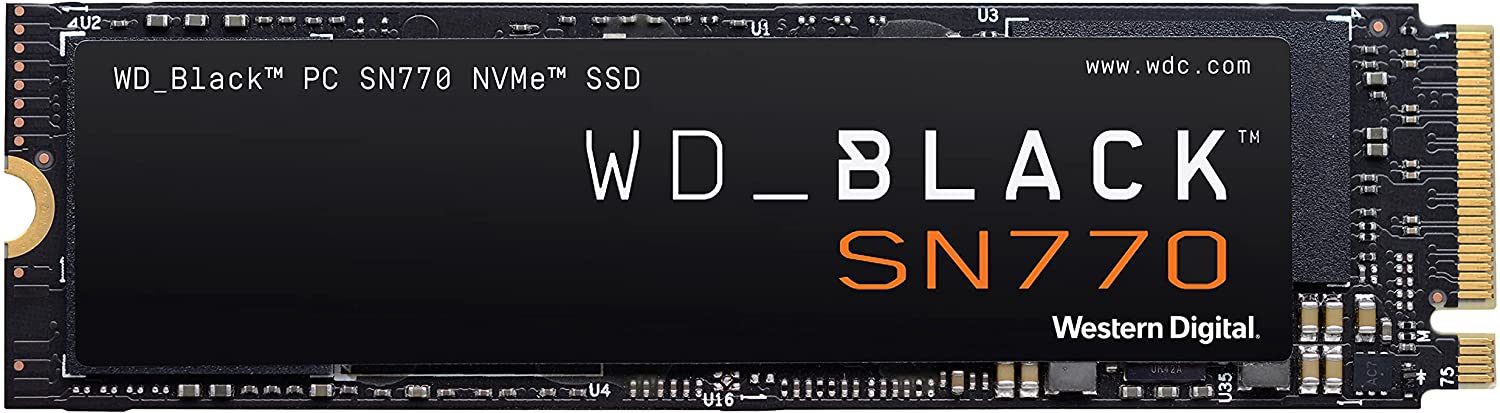 中古】WD 内蔵SSD 500GB WD NVMe Black PCIe Gen3 NVMe