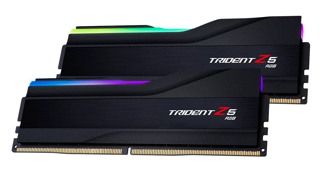 G.Skill Trident Z5 32 Go (2 x 16 Go) DDR5 6000 MHz CL30 - Argent