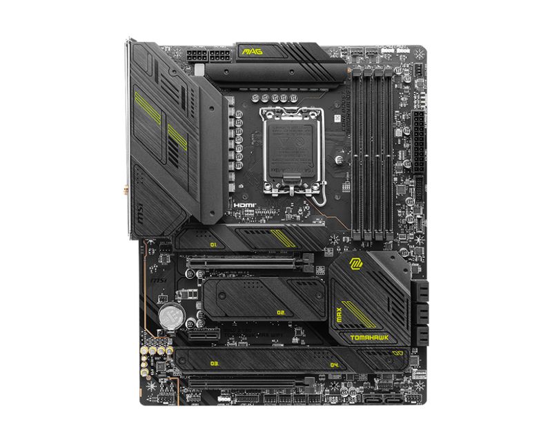 MSI MAG Z790 TOMAHAWK MAX WIFI LGA 1700(14th,13th,12th Gen) DDR5 ATX 8x  SATA 6G 4x M.2 Wi-Fi 7 Bluetooth 2.5Gbps LAN Motherboard 