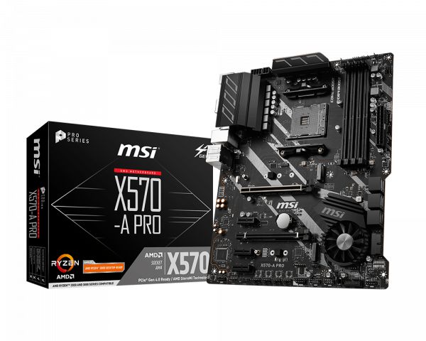 Msi x570 a pro не запускается