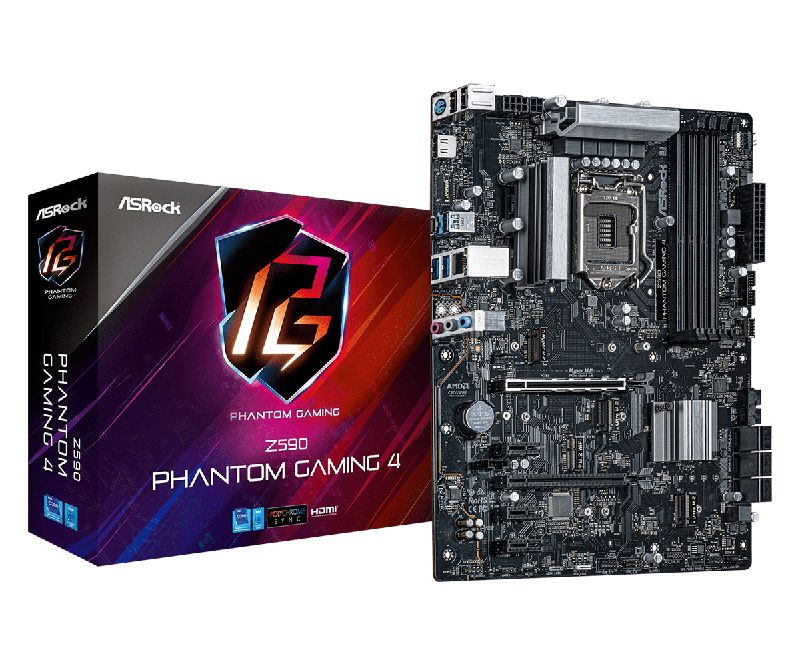 Asrock z590 phantom gaming 4 не видит