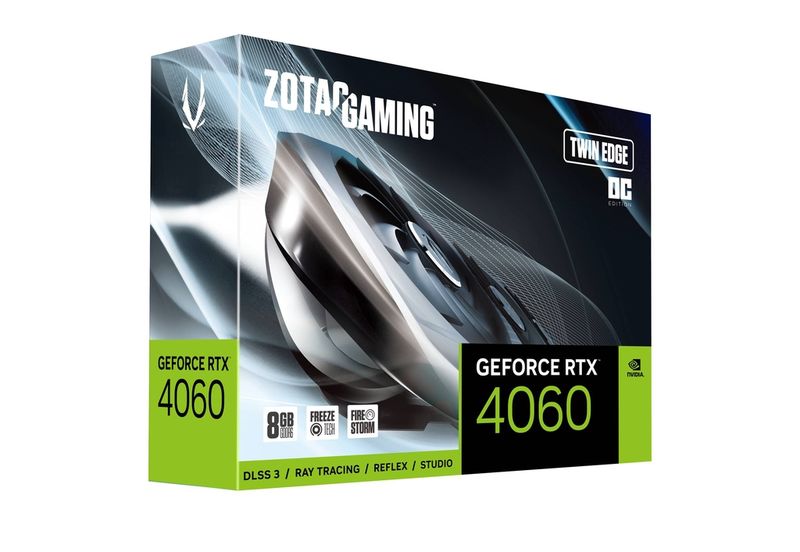 ZOTAC GEFORCE RTX 4060 TWIN EDGE OC 8GB GDDR6 *การ์ดจอ ZOTAC GEFORCE RTX 4060 TWIN EDGE OC 8GB GDDR6 *การ์ดจอ