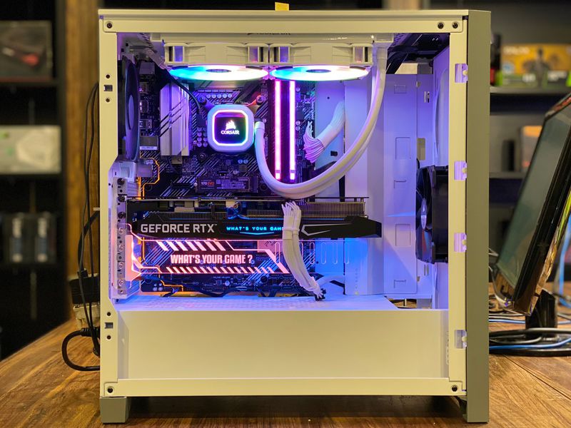 corsair 4000d airflow white